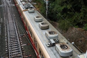 阪神電鉄8000系 8213F 屋根（2025年10月撮影）