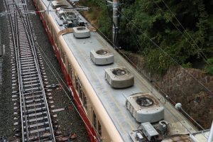 阪神電鉄8000系 8213F 屋根（2025年10月撮影）