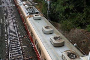 阪神電鉄8000系 8213F 屋根（2025年10月撮影）