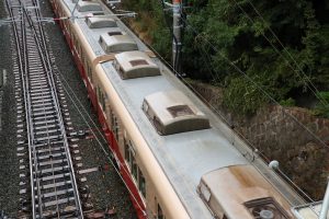 阪神電鉄8000系 8213F 屋根（2025年10月撮影）
