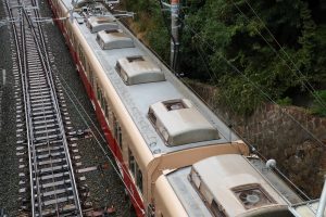 阪神電鉄8000系 8213F 屋根（2025年10月撮影）