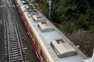 阪神電鉄8000系 8213F 屋根（2025年10月撮影）