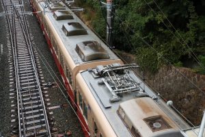 阪神電鉄8000系 8213F 屋根（2025年10月撮影）
