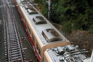 阪神電鉄8000系 8213F 屋根（2025年10月撮影）