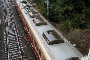 阪神電鉄8000系 8213F 屋根（2025年10月撮影）