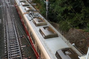 阪神電鉄8000系 8213F 屋根（2025年10月撮影）