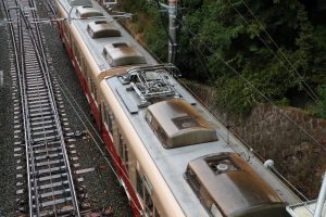 阪神電鉄8000系 8213F 屋根（2025年10月撮影）