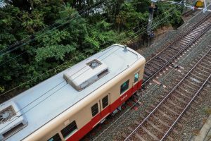 阪神電鉄8000系 8225F 屋根（2025年10月撮影）