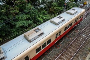 阪神電鉄8000系 8225F 屋根（2025年10月撮影）