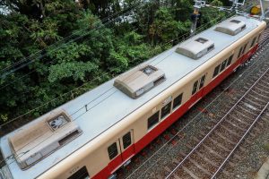 阪神電鉄8000系 8225F 屋根（2025年10月撮影）