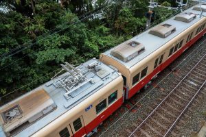 阪神電鉄8000系 8225F 屋根（2025年10月撮影）