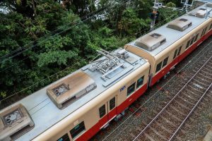 阪神電鉄8000系 8225F 屋根（2025年10月撮影）