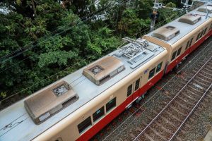 阪神電鉄8000系 8225F 屋根（2025年10月撮影）