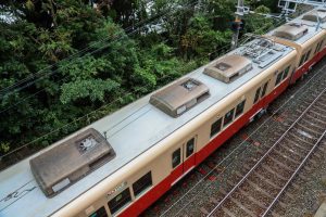 阪神電鉄8000系 8225F 屋根（2025年10月撮影）