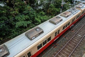 阪神電鉄8000系 8225F 屋根（2025年10月撮影）