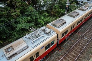 阪神電鉄8000系 8225F 屋根（2025年10月撮影）