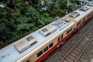 阪神電鉄8000系 8225F 屋根（2025年10月撮影）