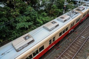阪神電鉄8000系 8225F 屋根（2025年10月撮影）