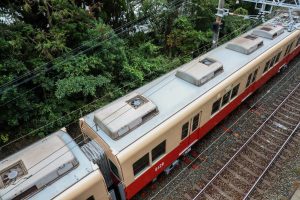 阪神電鉄8000系 8225F 屋根（2025年10月撮影）