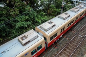阪神電鉄8000系 8225F 屋根（2025年10月撮影）