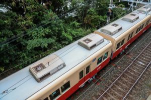 阪神電鉄8000系 8225F 屋根（2025年10月撮影）