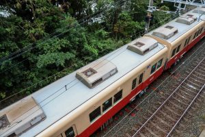 阪神電鉄8000系 8225F 屋根（2025年10月撮影）