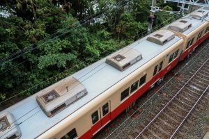 阪神電鉄8000系 8225F 屋根（2025年10月撮影）