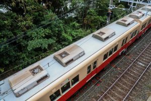 阪神電鉄8000系 8225F 屋根（2025年10月撮影）