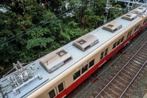 阪神電鉄8000系 8225F 屋根（2025年10月撮影）