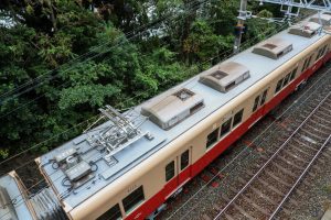 阪神電鉄8000系 8225F 屋根（2025年10月撮影）