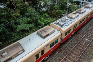阪神電鉄8000系 8225F 屋根（2025年10月撮影）