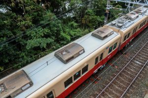 阪神電鉄8000系 8225F 屋根（2025年10月撮影）