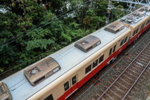 阪神電鉄8000系 8225F 屋根（2025年10月撮影）