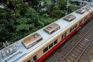 阪神電鉄8000系 8225F 屋根（2025年10月撮影）