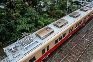 阪神電鉄8000系 8225F 屋根（2025年10月撮影）