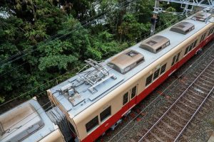 阪神電鉄8000系 8225F 屋根（2025年10月撮影）