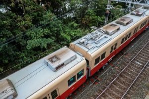 阪神電鉄8000系 8225F 屋根（2025年10月撮影）