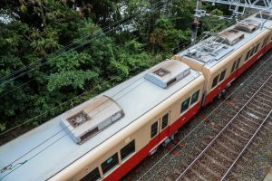 阪神電鉄8000系 8225F 屋根（2025年10月撮影）
