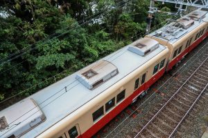 阪神電鉄8000系 8225F 屋根（2025年10月撮影）