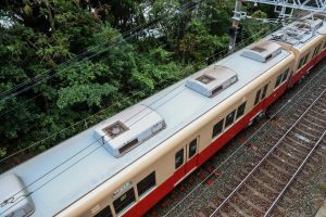 阪神電鉄8000系 8225F 屋根（2025年10月撮影）