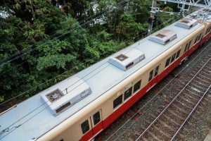 阪神電鉄8000系 8225F 屋根（2025年10月撮影）