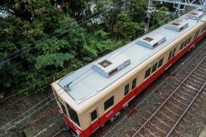 阪神電鉄8000系 8225F 屋根（2025年10月撮影）