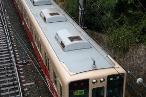 阪神電鉄8000系 8225F 屋根（2025年10月撮影）