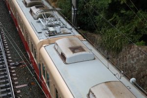 阪神電鉄8000系 8225F 屋根（2025年10月撮影）