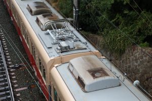 阪神電鉄8000系 8225F 屋根（2025年10月撮影）