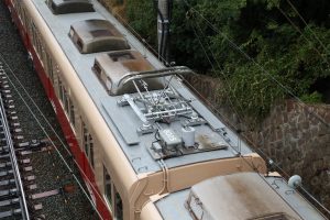 阪神電鉄8000系 8225F 屋根（2025年10月撮影）