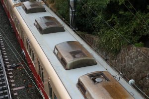 阪神電鉄8000系 8225F 屋根（2025年10月撮影）