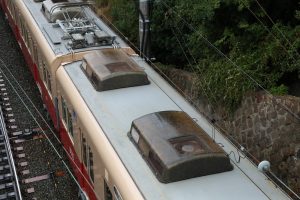 阪神電鉄8000系 8225F 屋根（2025年10月撮影）
