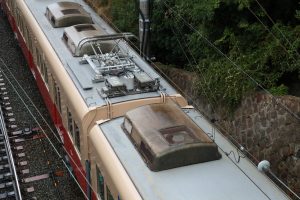 阪神電鉄8000系 8225F 屋根（2025年10月撮影）