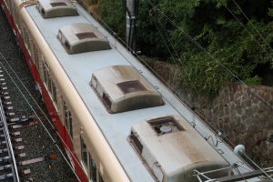 阪神電鉄8000系 8225F 屋根（2025年10月撮影）